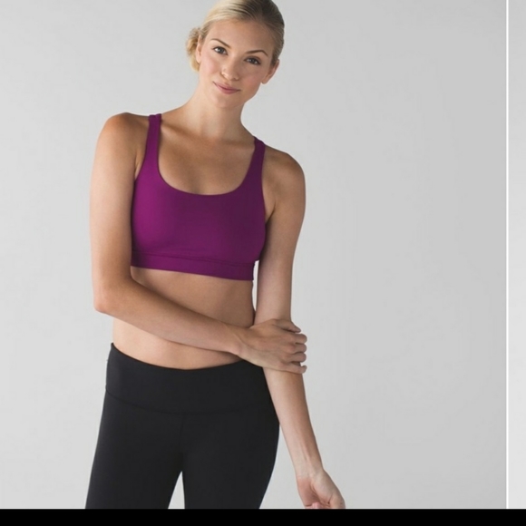 lululemon athletica Other - Lululemon Energy Bra Regal Plum 4